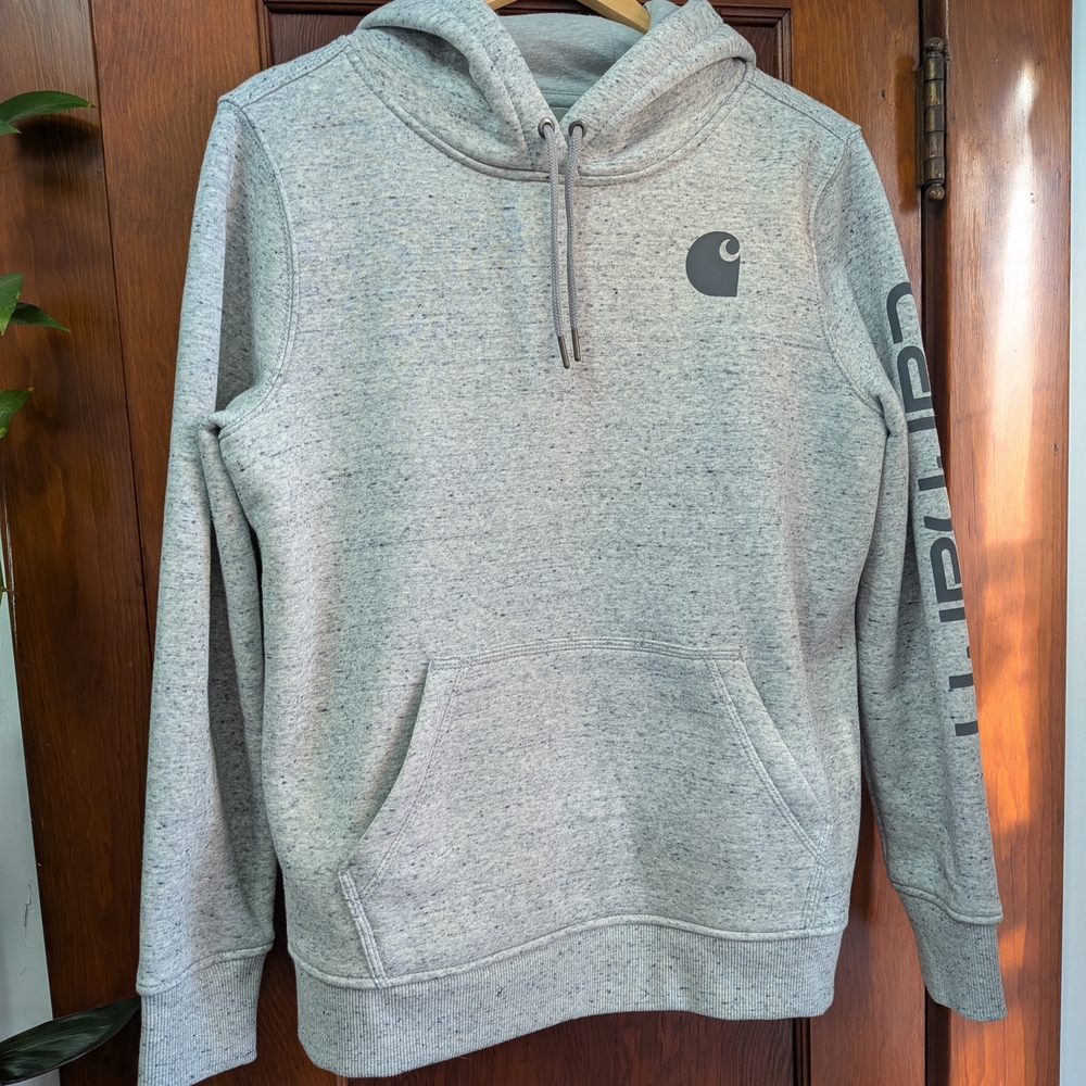 Carhartt Heather Gray Pullover Hoodie